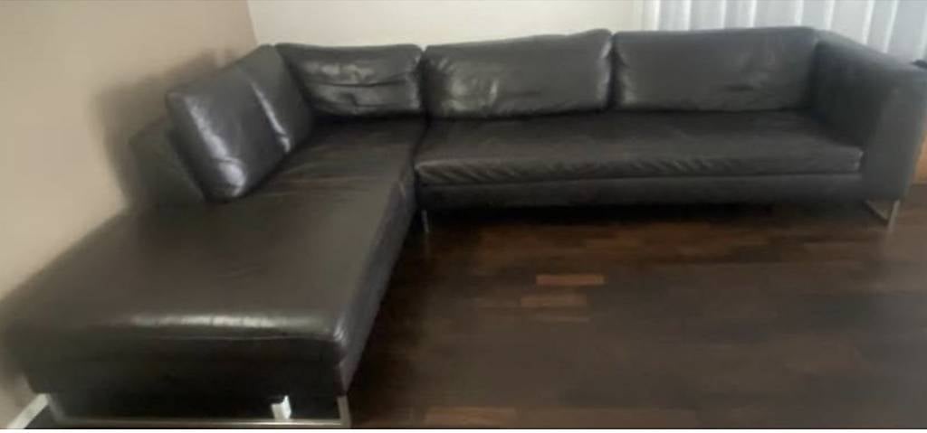 Polstergruppe Leder dunkelbraun