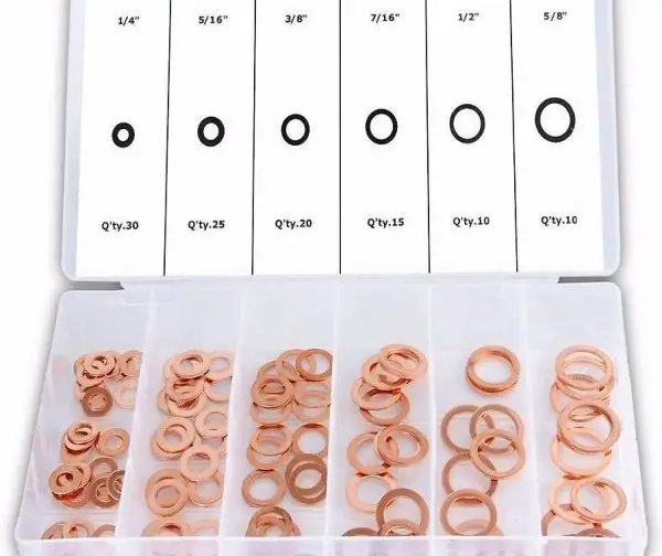  Copper Washer 110PC Kit CW110PCK