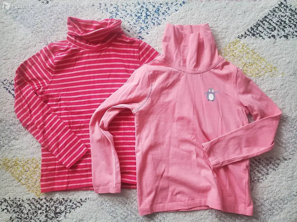 2er Set Rollkragenshirts 110 / 116