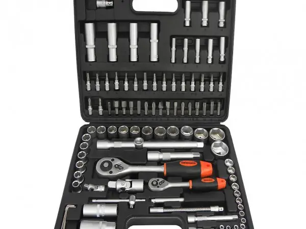  Steckschlüsselsatz, 94 tlg. 1/4 ", 1/2"