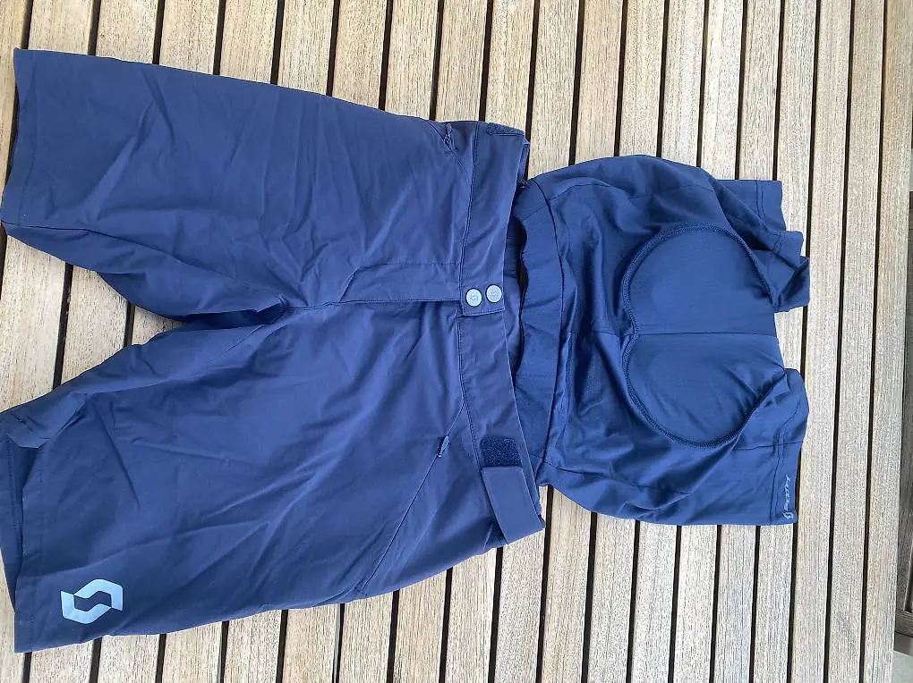 Bike Hose Damen/Mädchen Scott blau Grösse XS