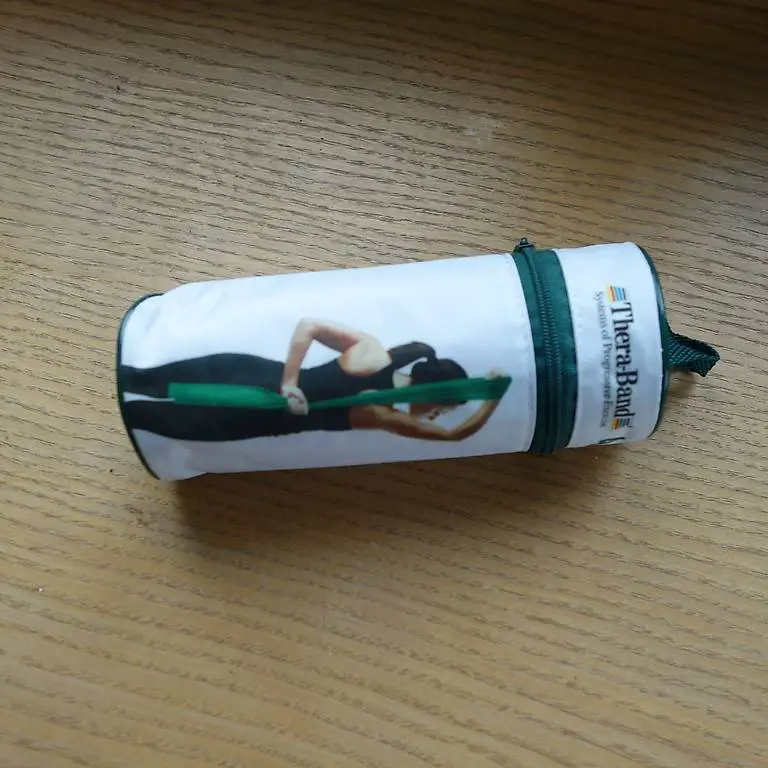 Theraband Latex unisex grün Nr. 4, neu, toll. Etui m. Anleit.