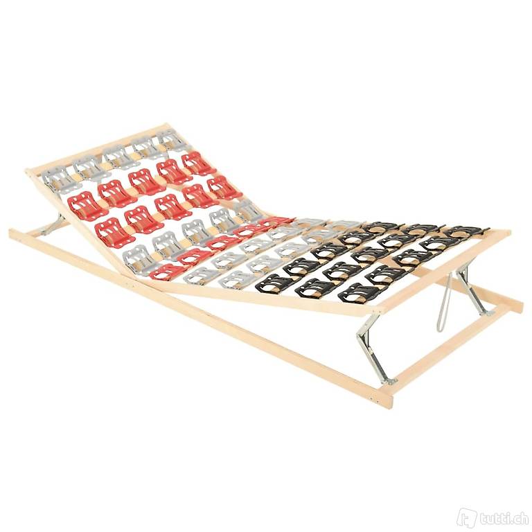  Lattenrost 12 Latten Verstellbares Kopf- und Fussteil 120x20