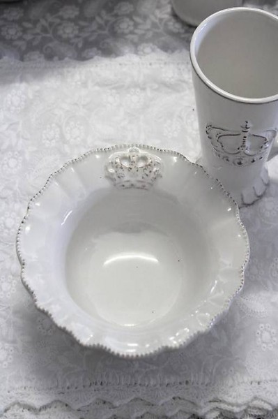  Müslischale *Krone* Landhaus Vintage