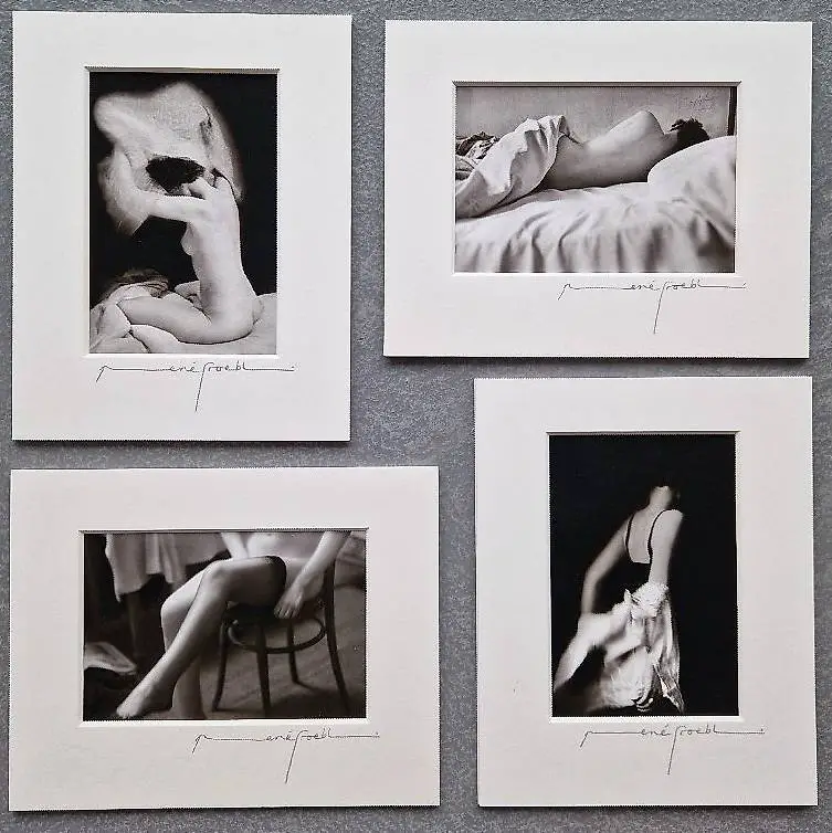 René Groebli 4 Original Prints "Exklusive Miniprints"