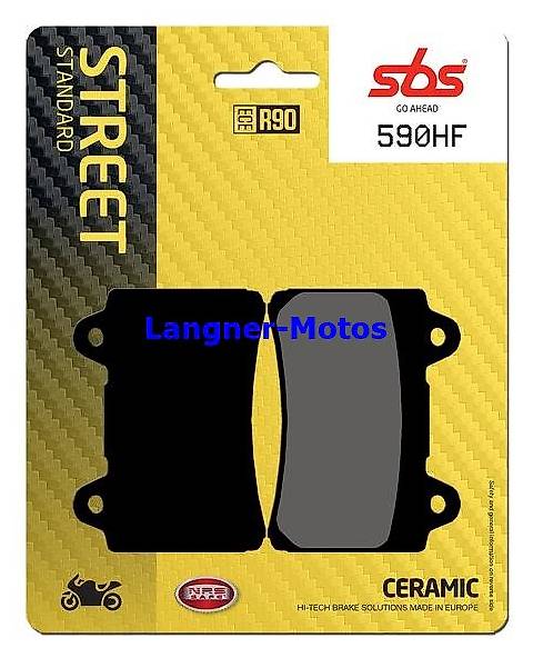 bremsbelag sbs 590 hf ceramic yamaha tdm 850 1991-1995