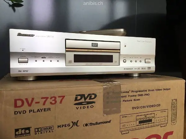 PIONEER GOLD - Edition DVD Player Top Modell Champagner