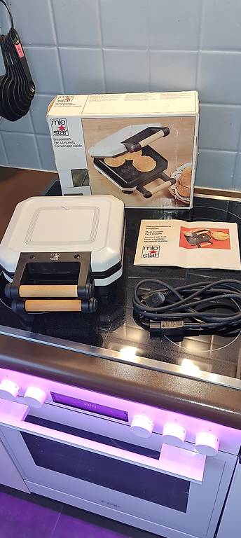 Fer à bricelet Mio Star (Migros) très propre