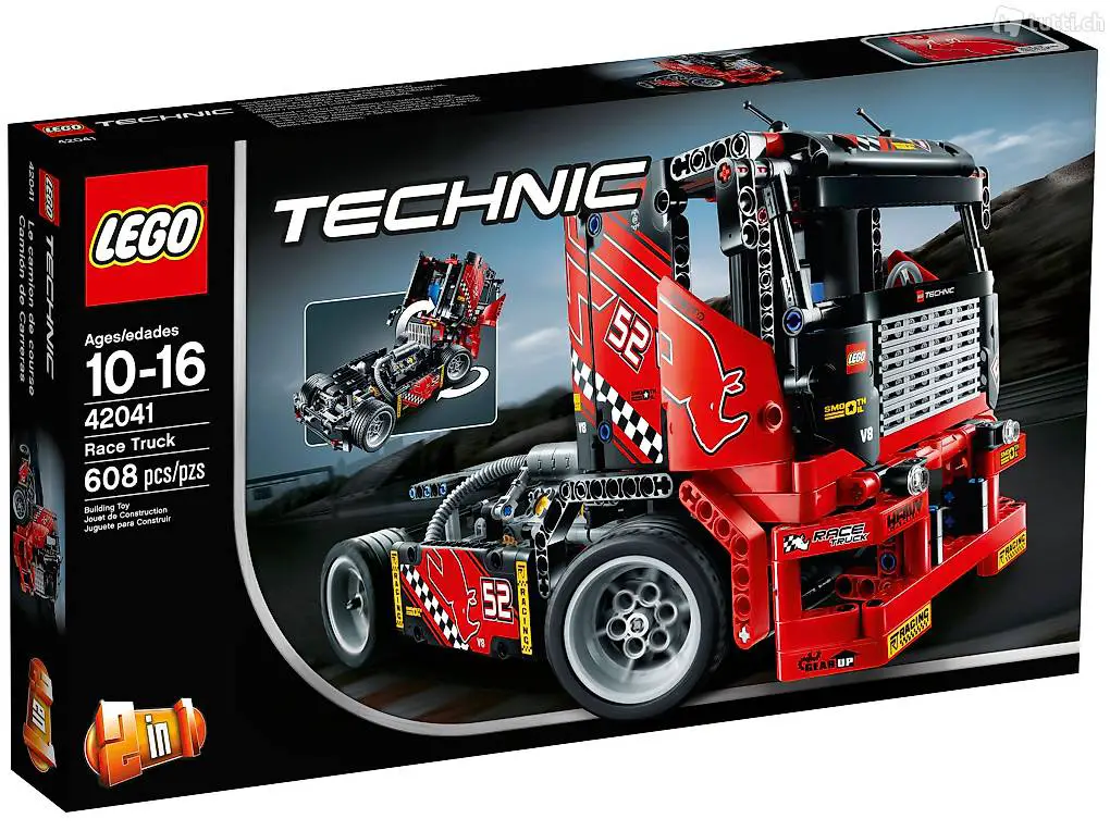  LEGO Technic 42041 - Renn-Truck (Neuware)