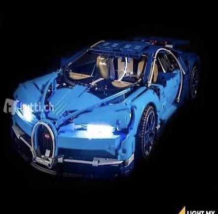  LED Licht Set für LEGO® 42083 Bugatti Chiron