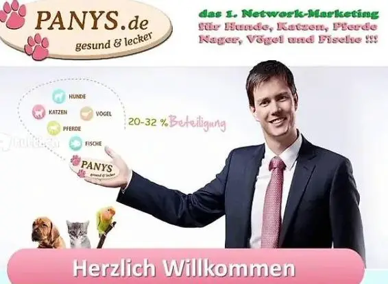 Network-Marketing / Panys Shop mit artgerechter Tiernahrung