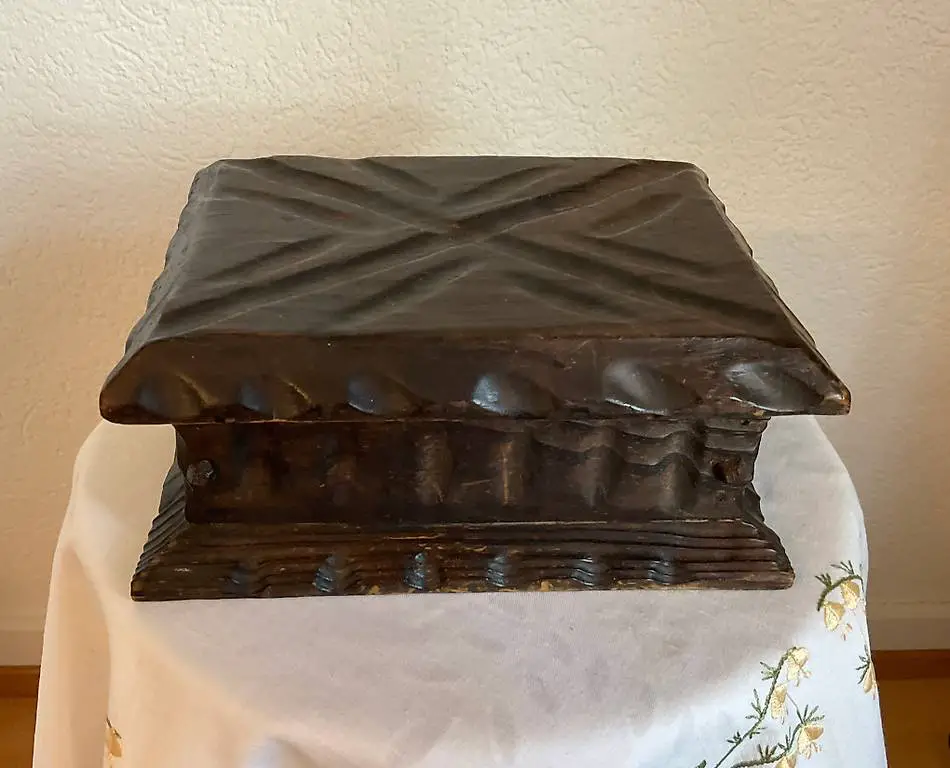 Holzbox L 22 cm B 17 cm H 10 cm