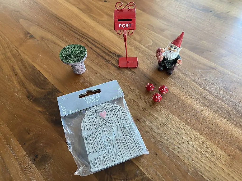 Wichtelzubehör 7 Teile