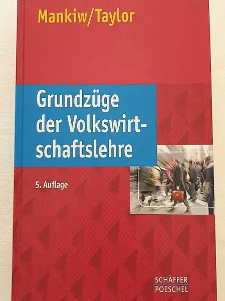  Grundzüge der Volkswirt - schaftslehre Buch Mankiw / Taylor