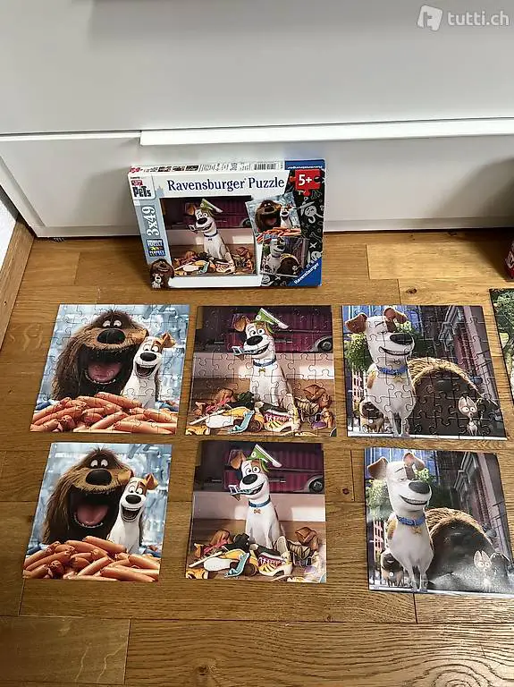 5 Puzzle für Kinder