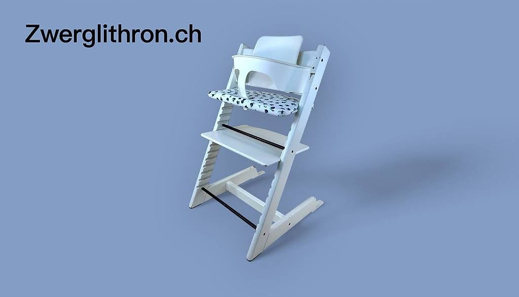 Stokke® Tripp Trapp inkl. Babset & Kissen / Weiss