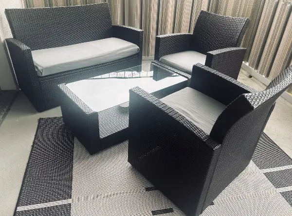 Lounge Möbel Rattan