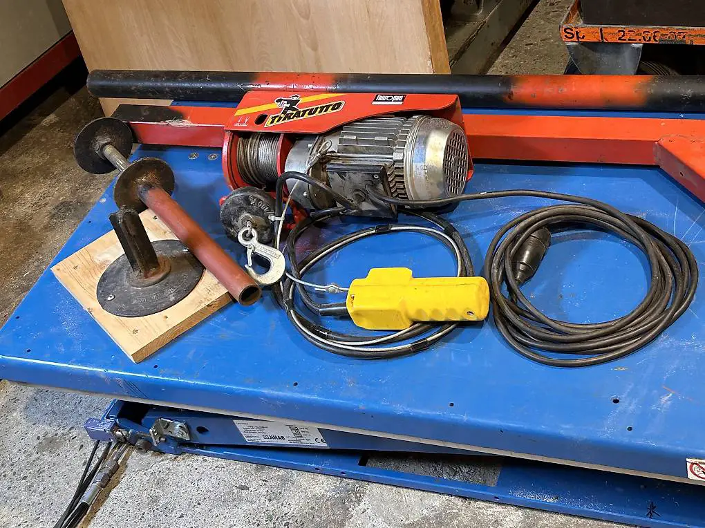 Seilzug Winde Kran Aufzug Gerüstkran Gerüst