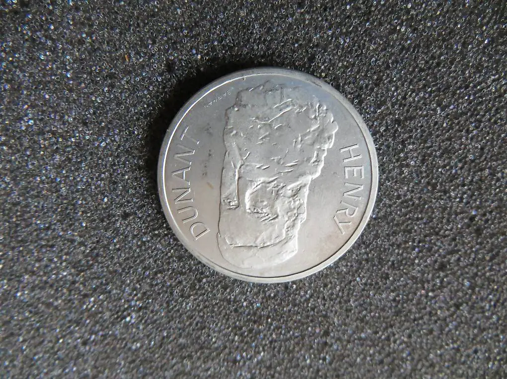 Gedenkmünze Henry Dunant 1978