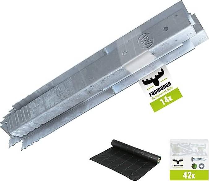 Winkelanker-Set 50x4,5x4,5 cm, 2,1 kg