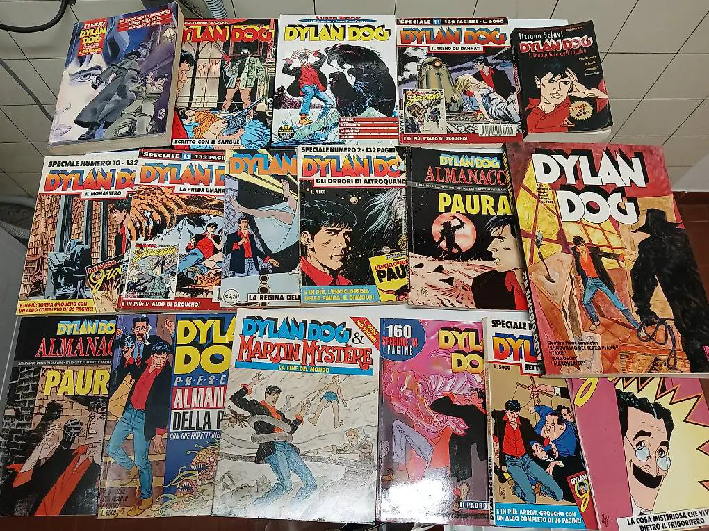 17x Dylan Dog, buono stato, un franco l"uno