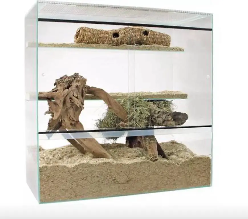 Nagerbehölter inkl. fahrbares Gestell