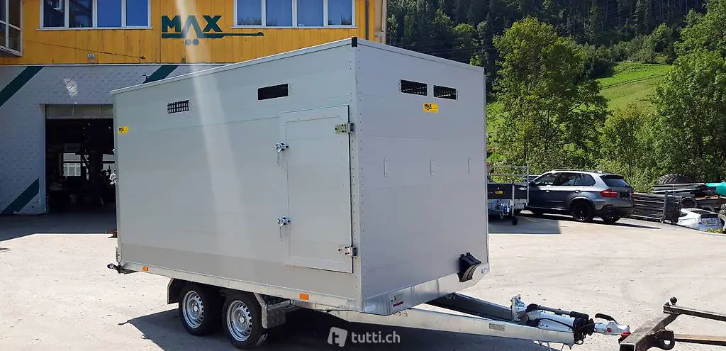  MAX - Alu - Viehanhänger Profi 3500kg (7.5m2)