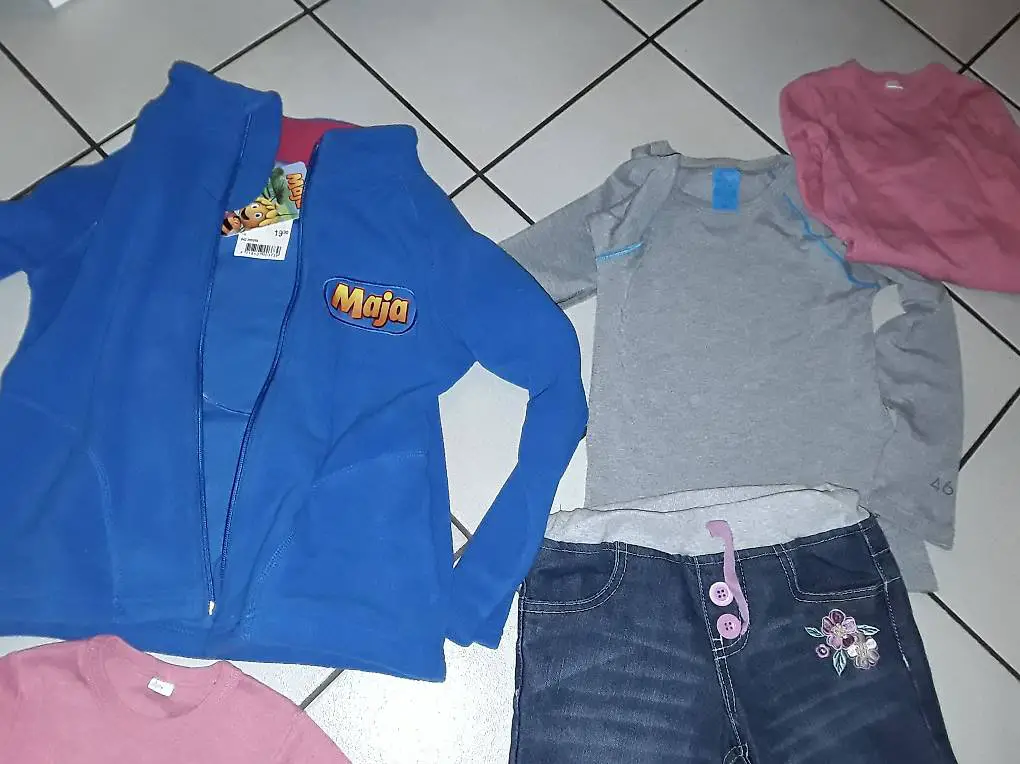 Kinder thermoset fr 116, themojeans, thermoshirts usw