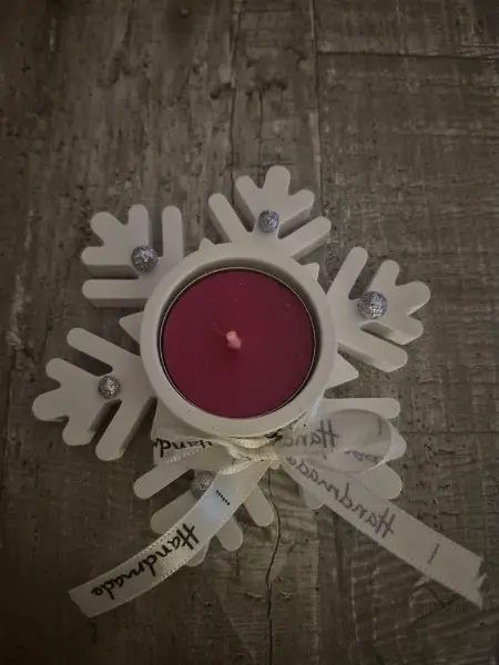 Stern aus Giesspulver