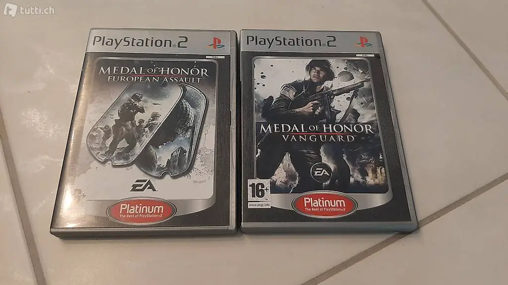 K..108) Playstation 2 Spiel Medal of Honor