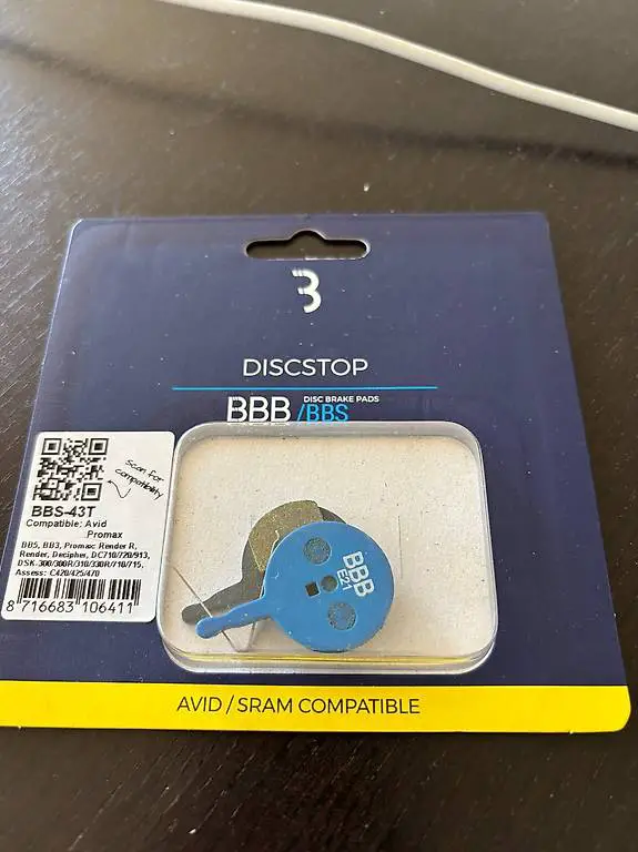 Neue Brake pads / Bremsbeläge DiscStop HP Magura