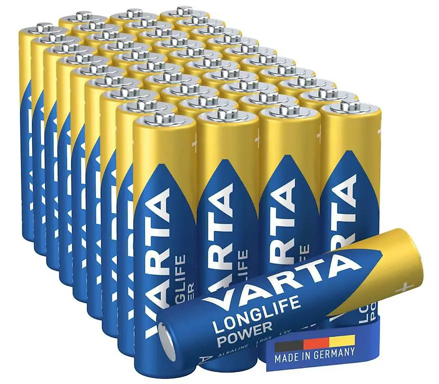 VARTA Batterien AAA, 40 Stück, Longlife Power, Alkaline, 1,5