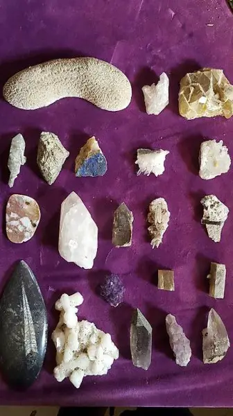 Divers Mineralien kistallen (2)