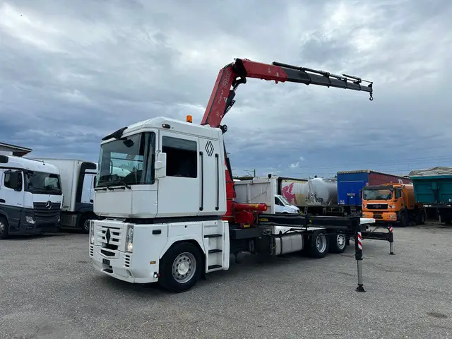 renault / renault trucks, magnum 460 fassi 450 axp, kran