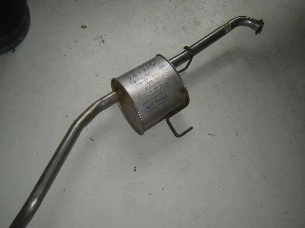 Auspufftopf Mitteltopf OPEL Omega B 2.0 + 16v