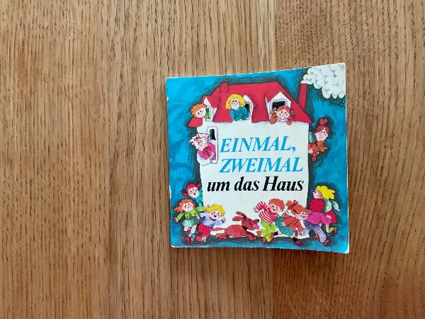 Sehr altes Pixi „ Einmal, Zweimal um das Haus 1974
