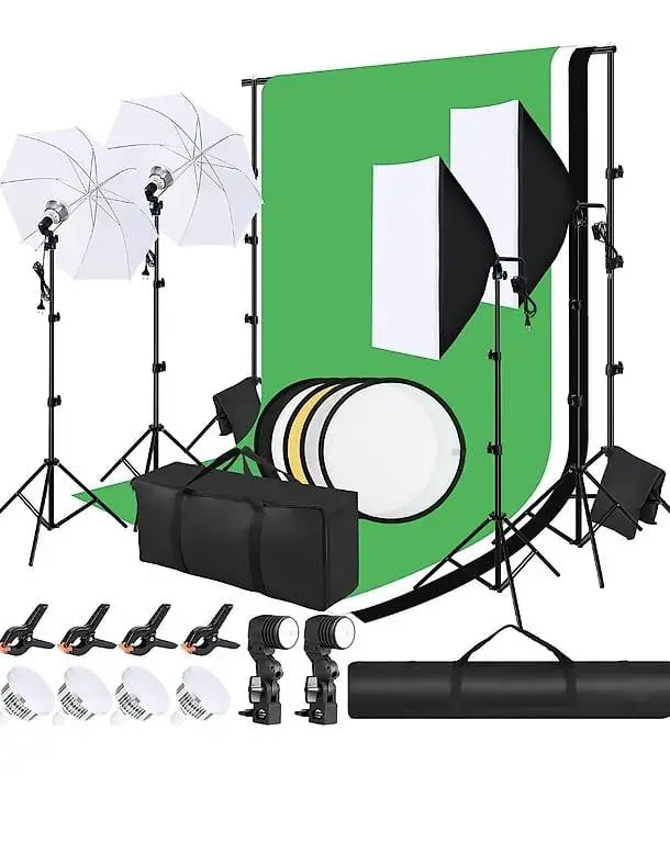 Softbox Set, LED Softboxen