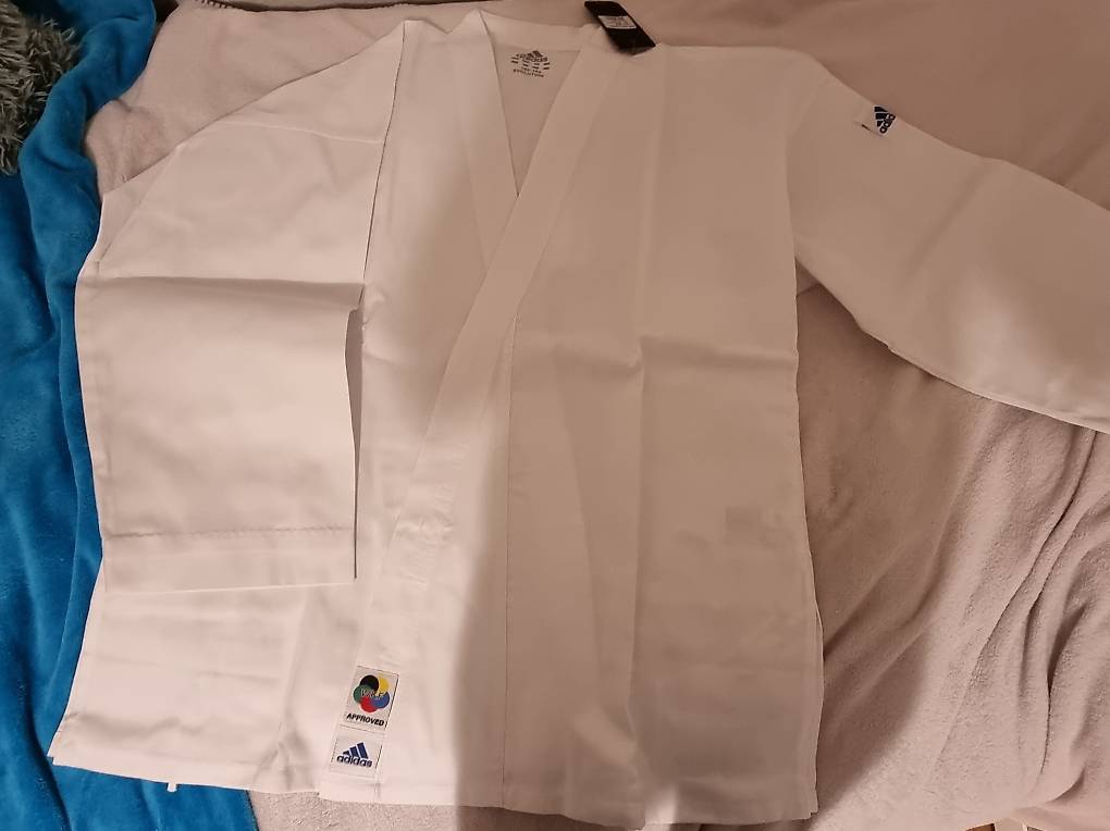 Karate Adidas Jacke, Gr. 180-190