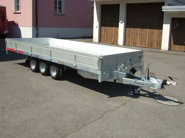  TEMA CAR PLATFORM 5121/3 S 3"500KG mit Bordwand, 3-Achser