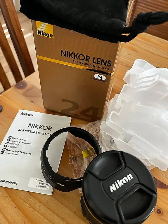 Nikon Nikkor AF-S 24mm f/1.8G ED