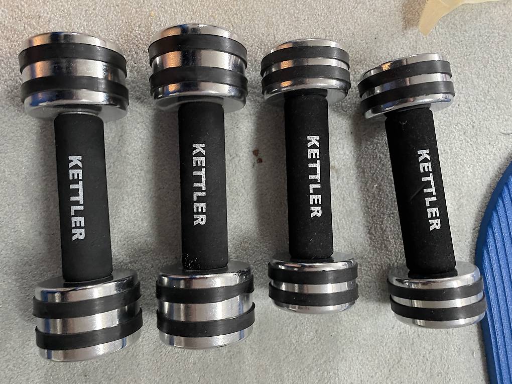 KETTLER Hanteln 3kg, 2 kg