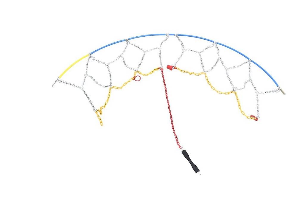 Schneeketten für Autoreifen 2 Stk. 9 mm KN100