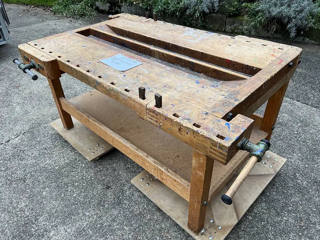 Hobelbank Nr. 20 Werkbank, Doppelhobelbank