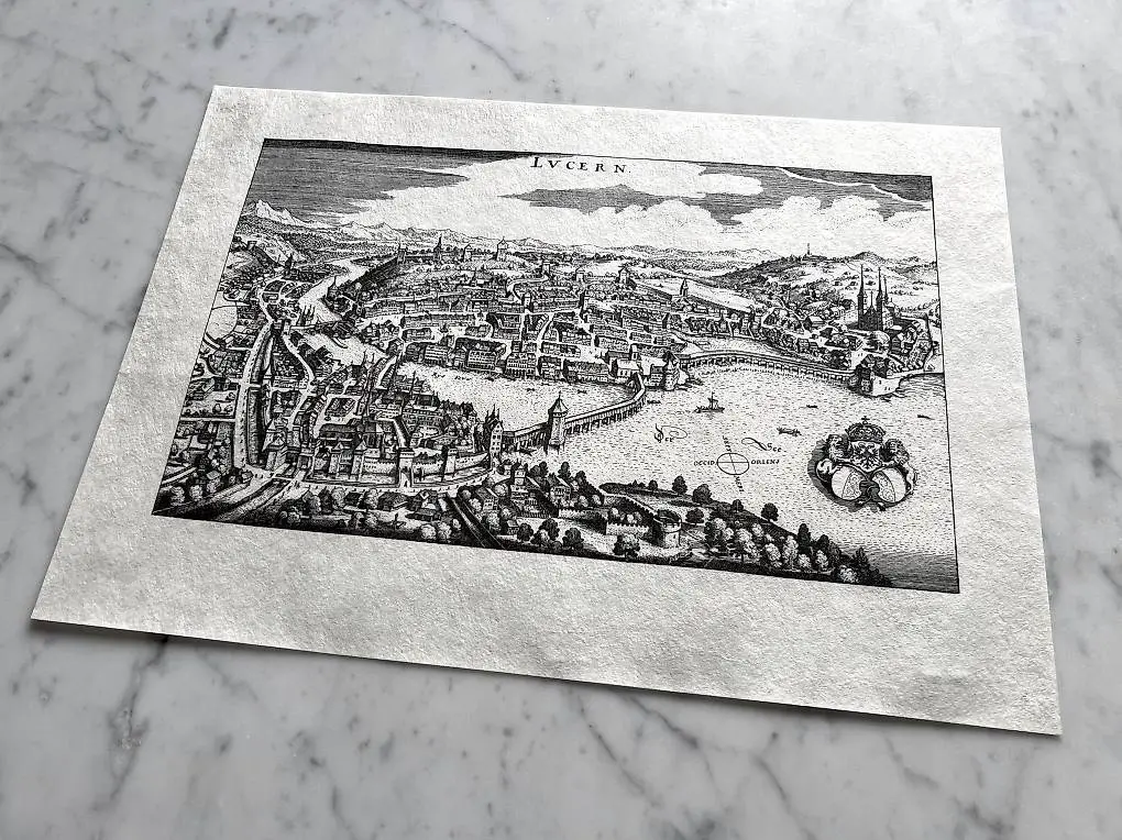 SammlerstückStadtansicht - Luzern