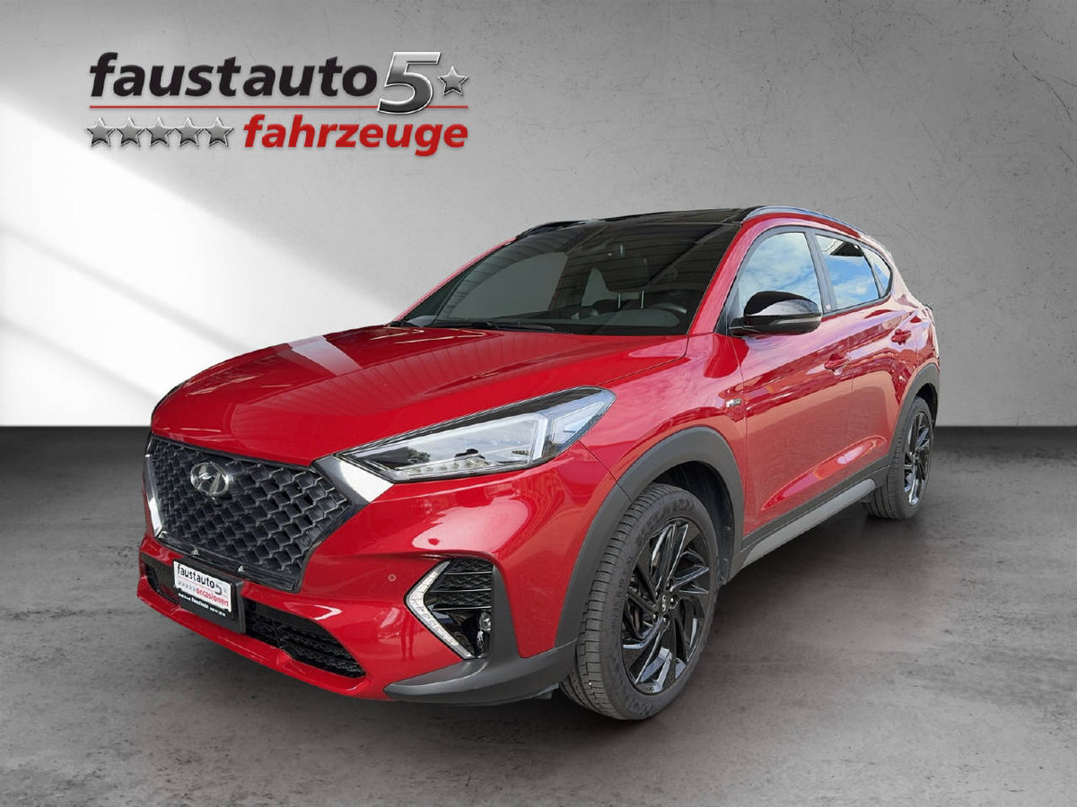 hyundai tucson 1.6 t-gdi n-line 4wd my20