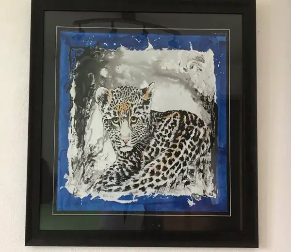 Serigraphie von Rolf Knie, Little Leopard, 2011