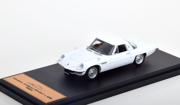 NEU: Mazda Cosmo Sport L10B 1967-1972 RHD weiss 1:43