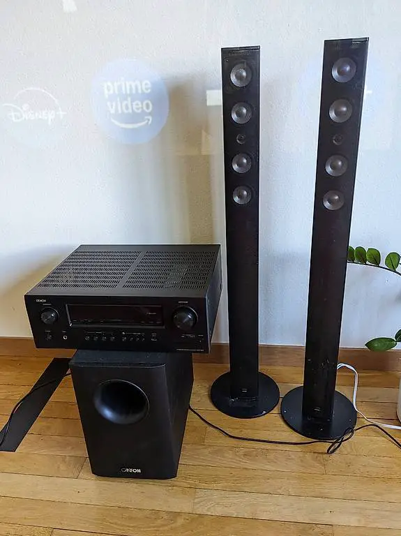 Denon Receiver AVR 1912 und Canton Lautsprecher
