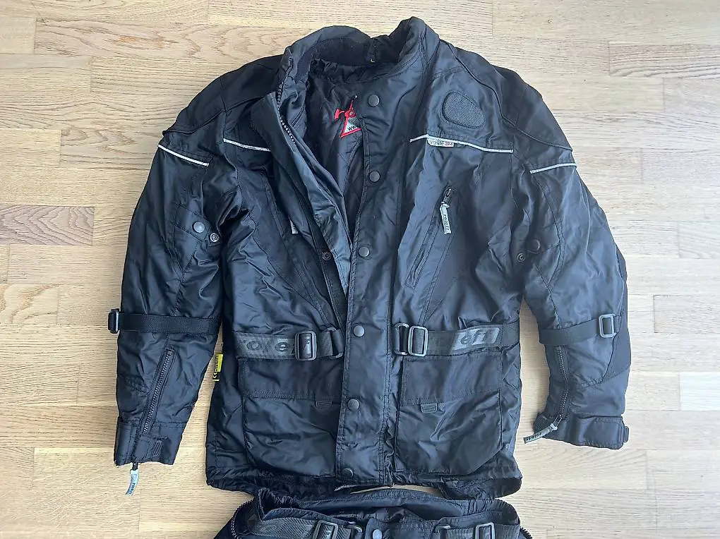 Bikerjacke Motorrad Ausrüstung Jacke Hose Regenschutz