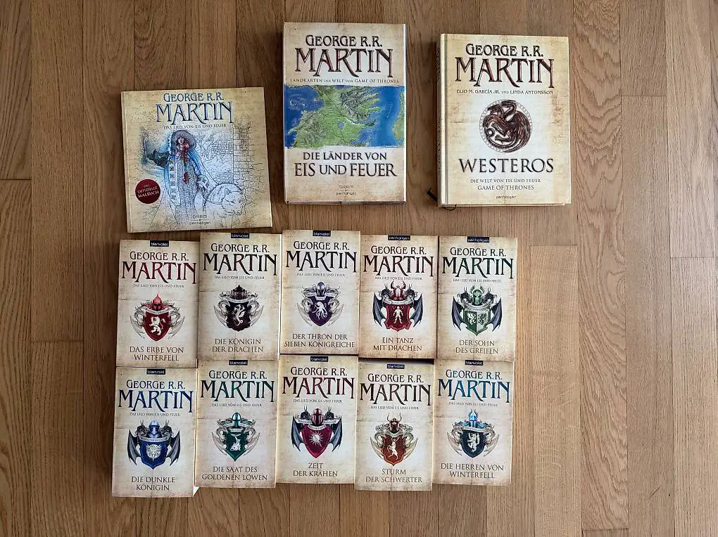 Buchreihe Das Lied von Eis und Feuer
